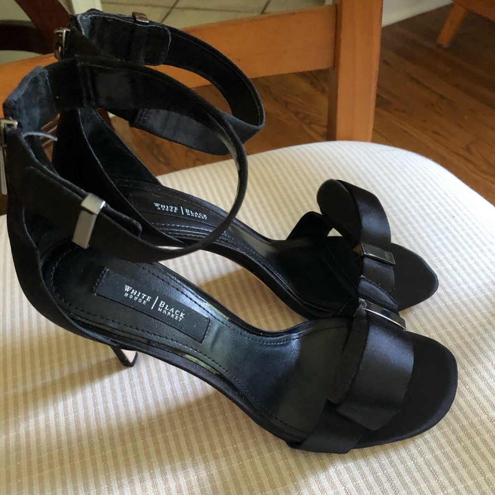 White House Black Market Ankle Strap Shoes